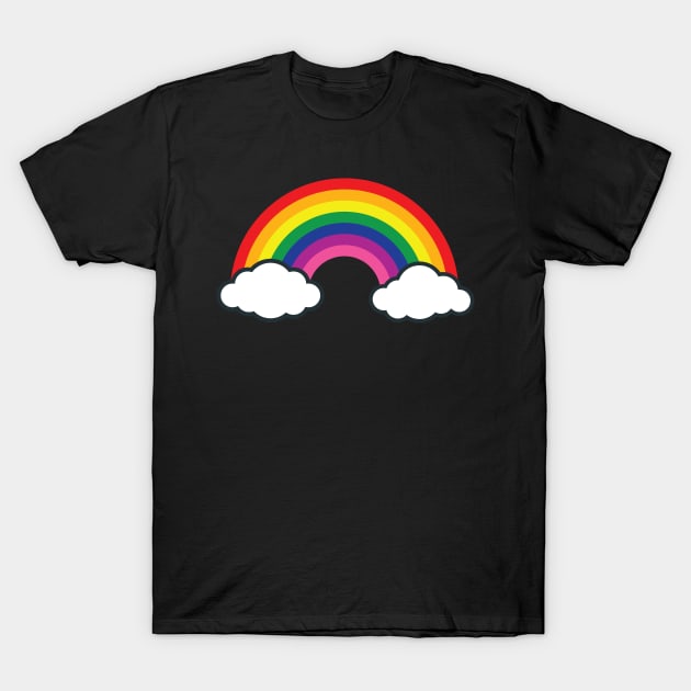 Rainbow Art T-Shirt by Rizaldiuk